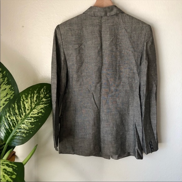 MaxMara | Double Breasted Hemp Blazer - Picture 6 of 7